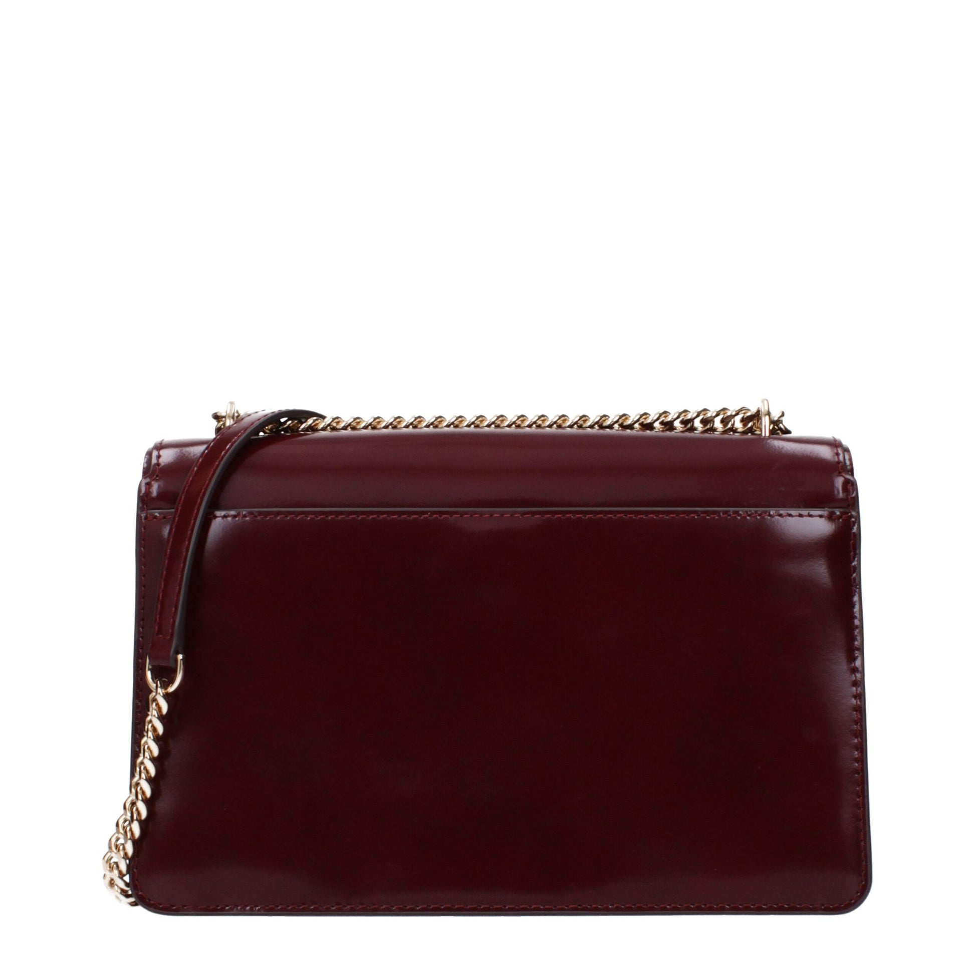 Red Leather Crossbody Bag