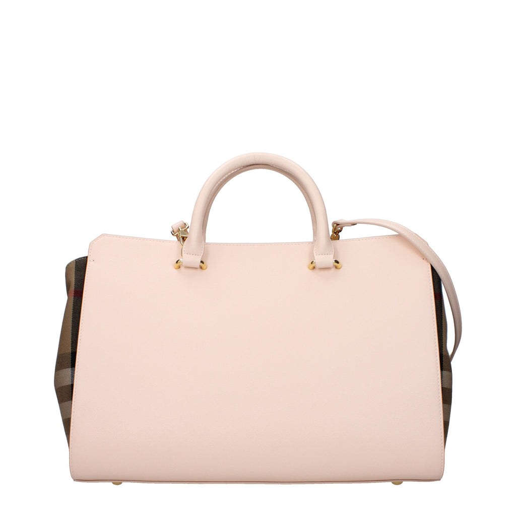 Pink Leather Handbag