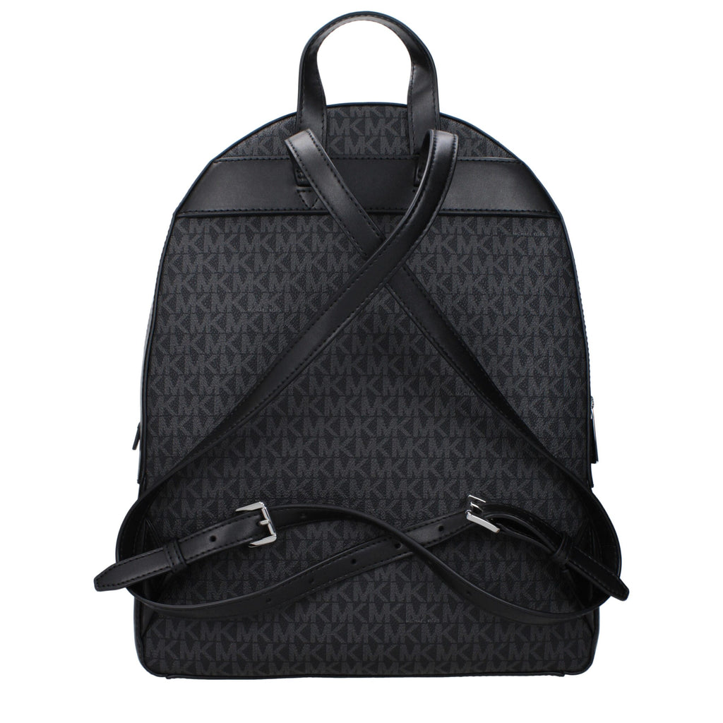 Black Fabric Backpacks