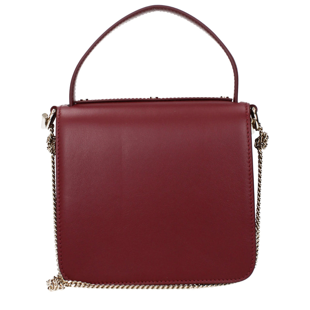 Red Leather Handbag