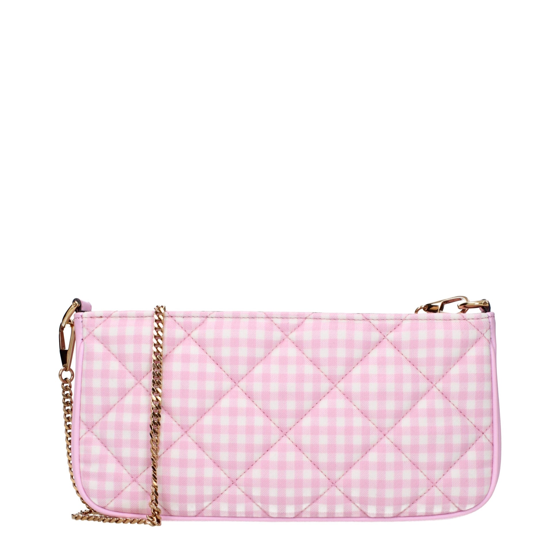 Pink Fabric Shoulder Bag