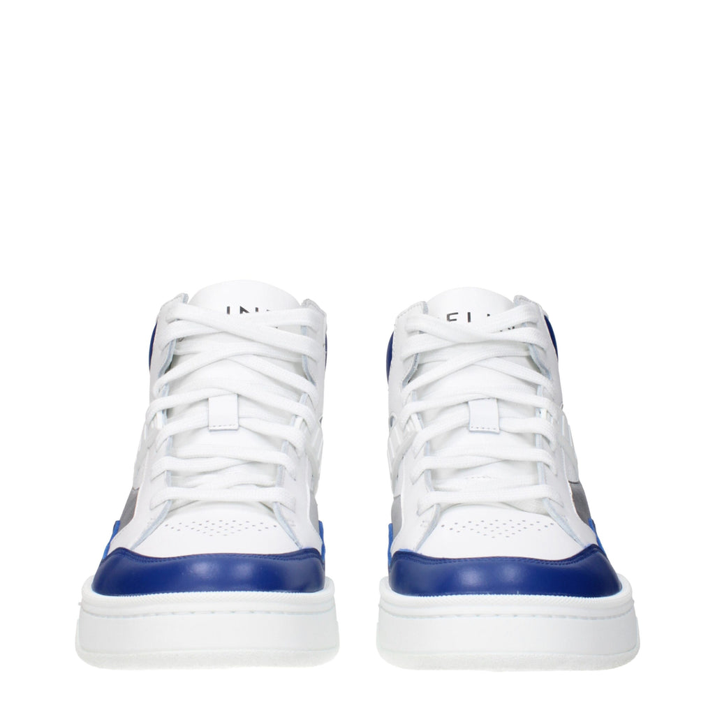 White Leather Athletic Sneakers