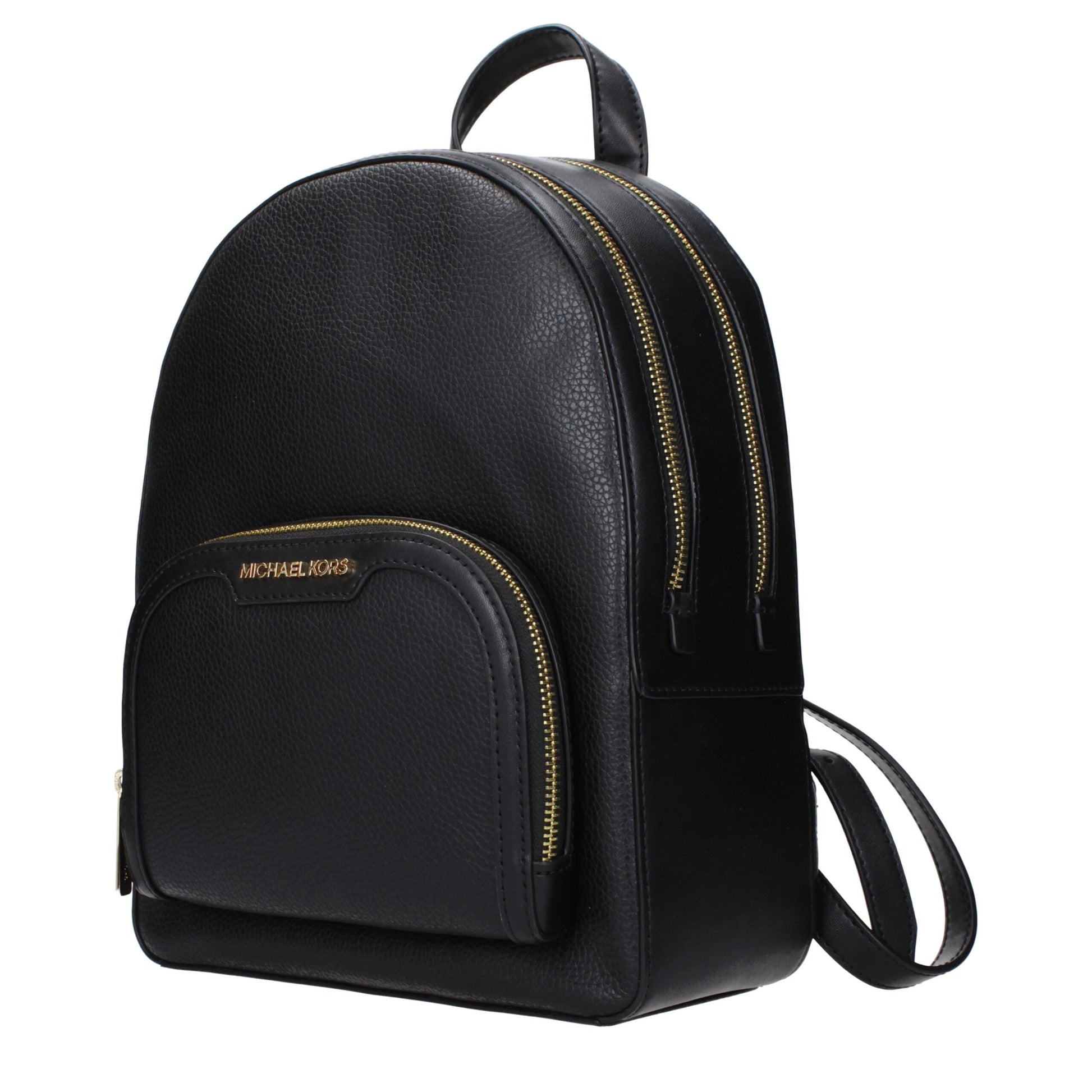 Black Leather Backpack