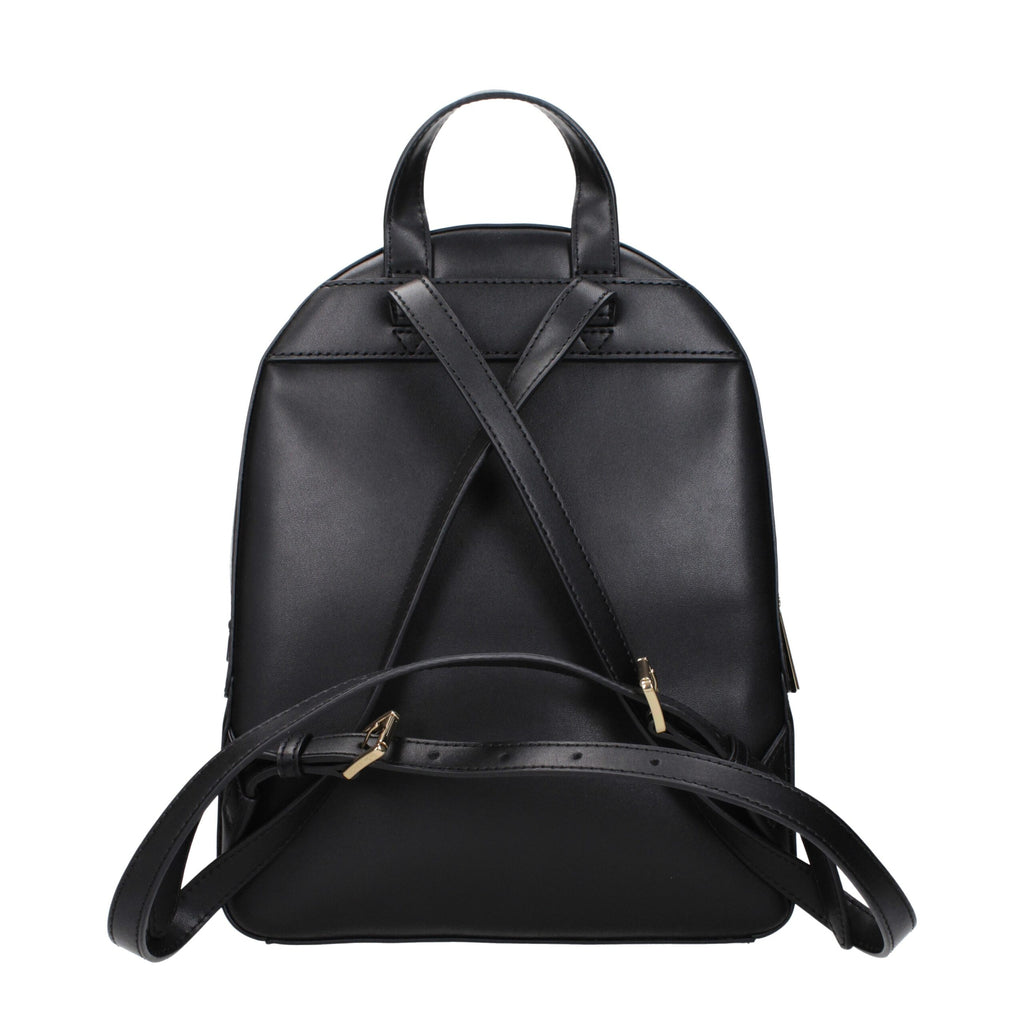 Black Leather Backpack