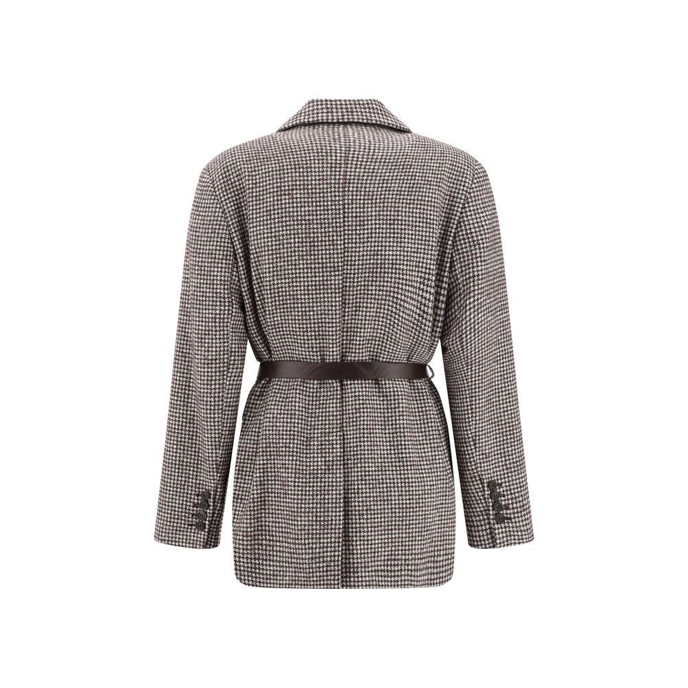 Brown Wool Jackets And Coat