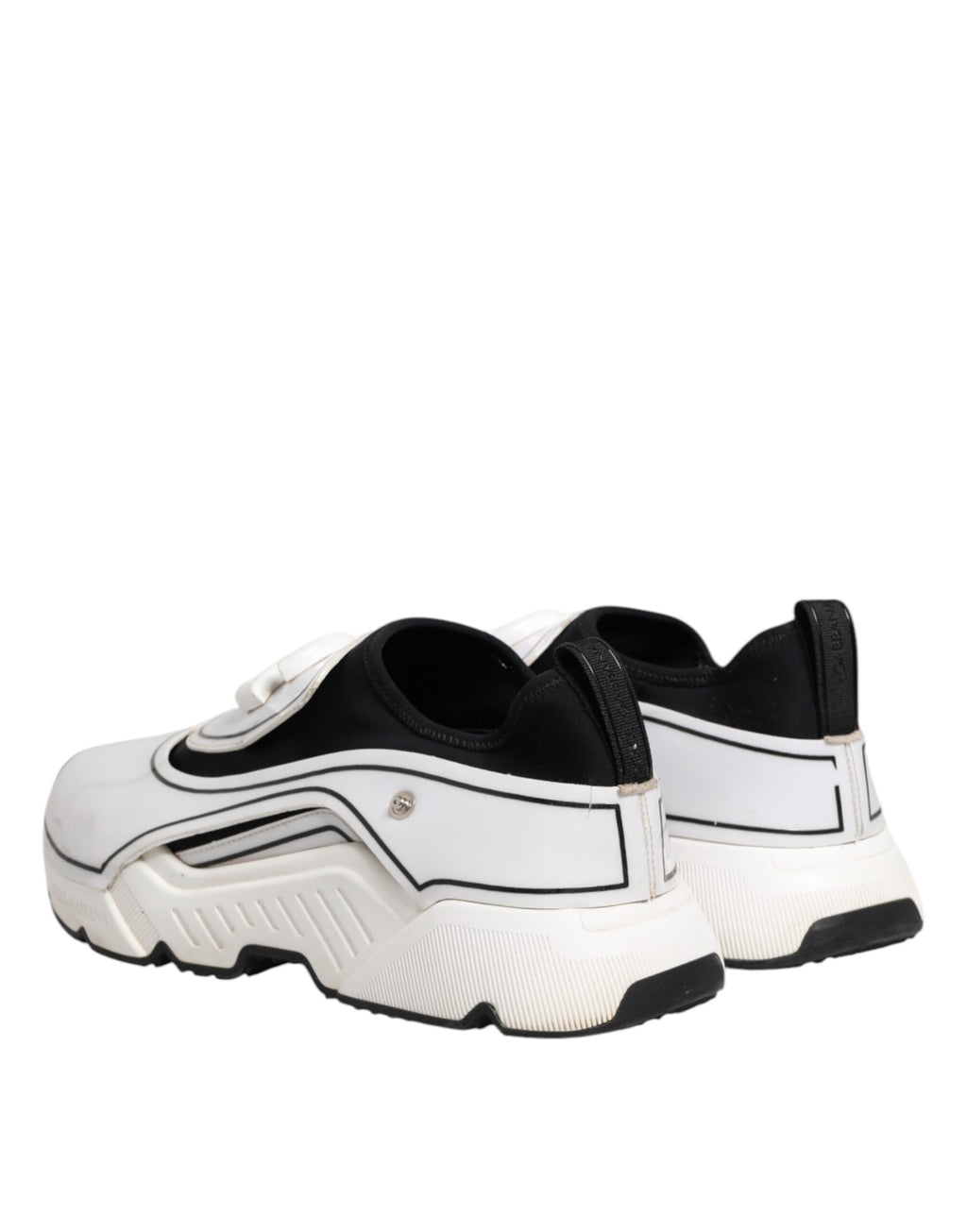 White Black Logo Plaque Daymaster Men Sneakers Shoes