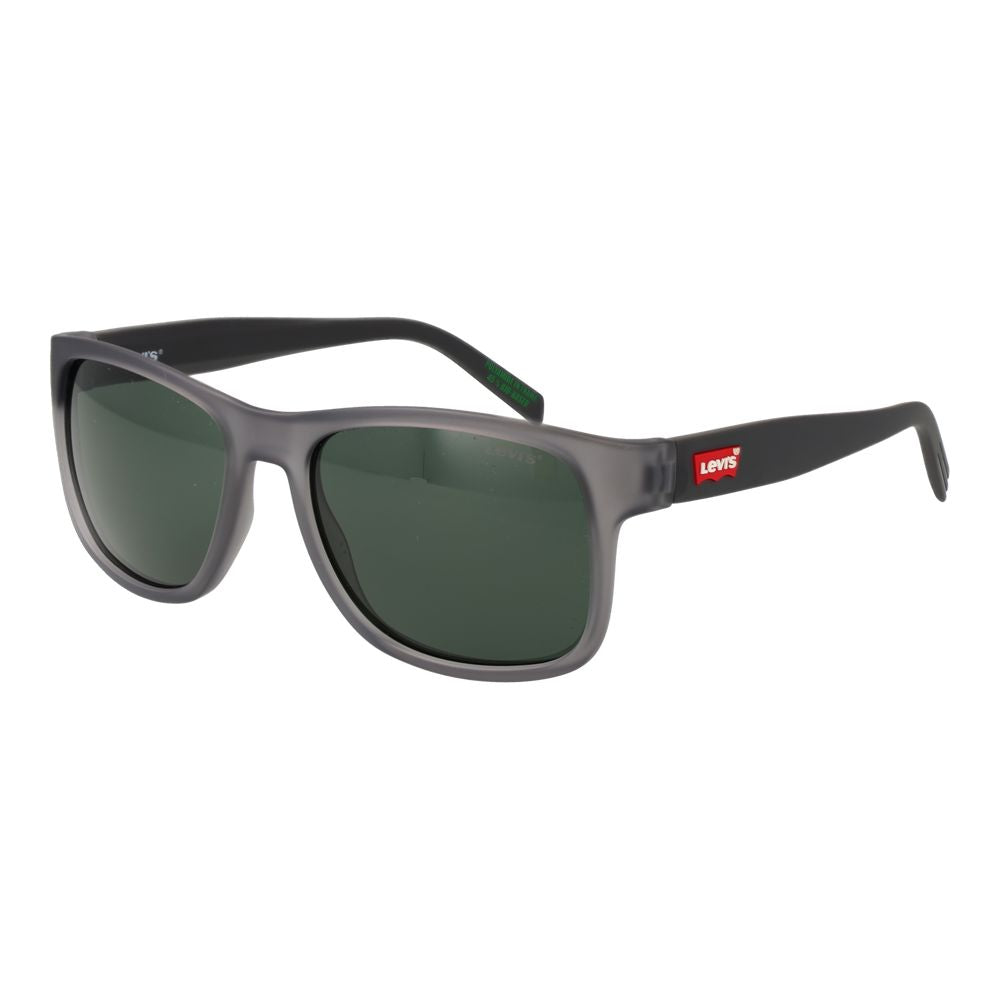 Gray Polyamide Sunglasses