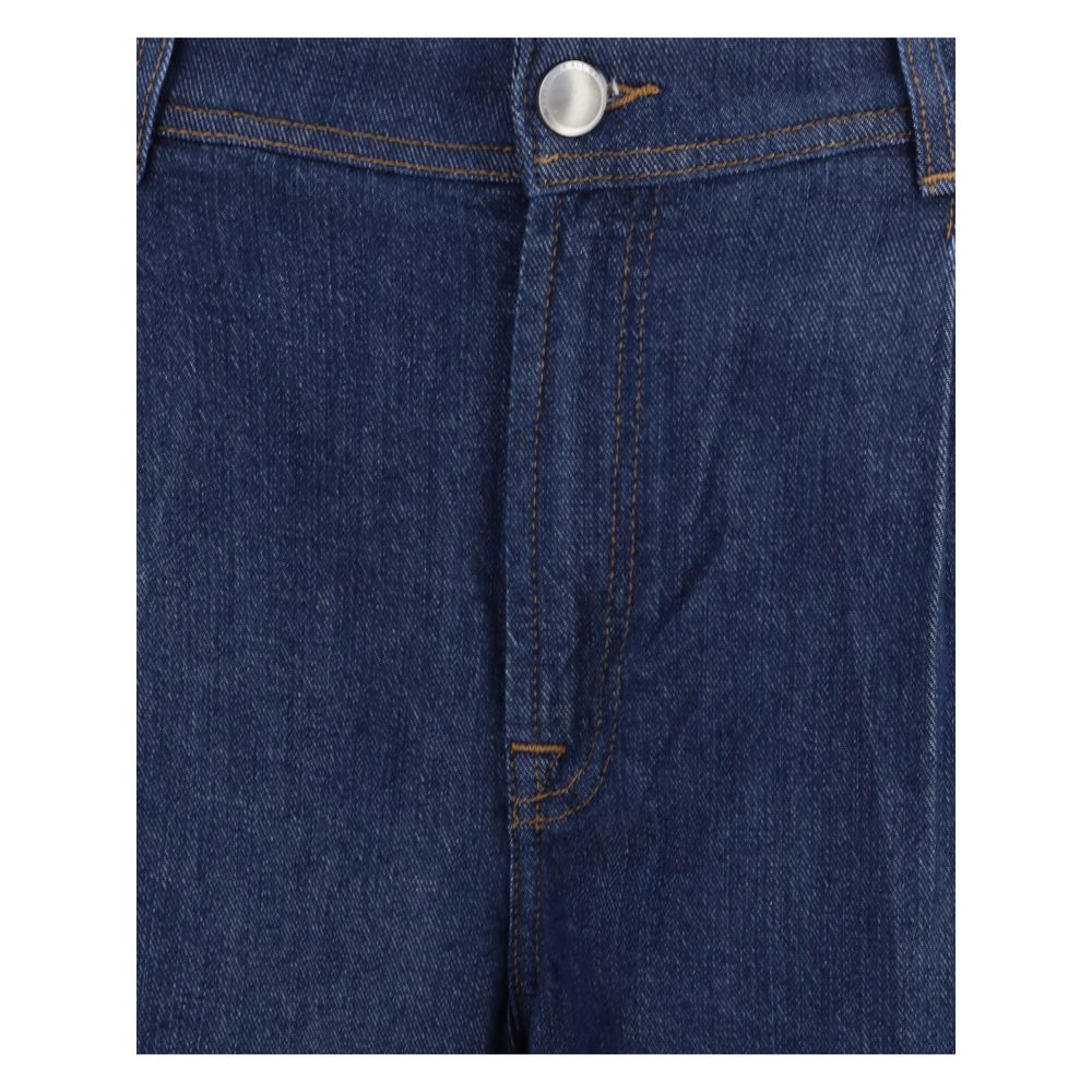 Blue Modal Jeans Denim