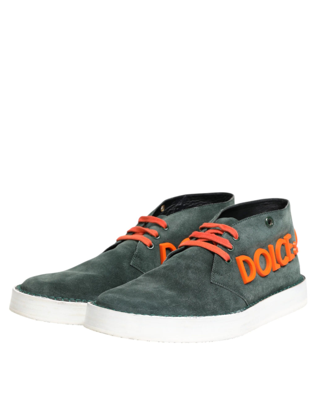 Green Derby Logo Casual Men Sneakers Shoes