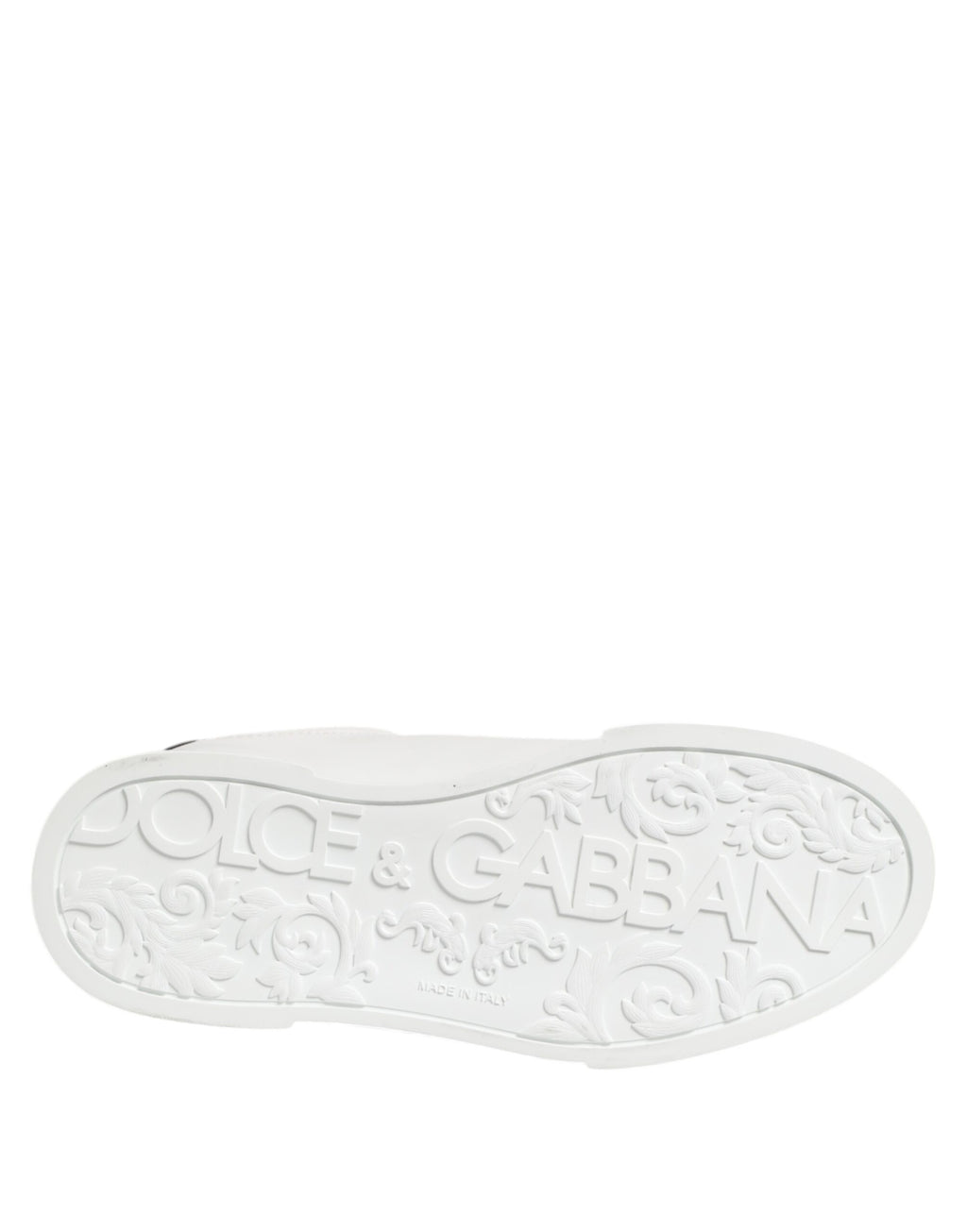 White Crown Patch Portofino Men Sneakers Shoes