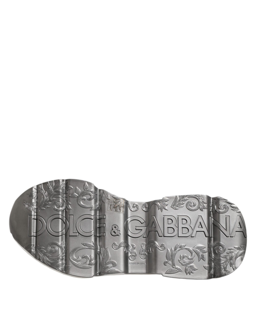 White Silver DAYMASTER Leather Sneakers Shoes