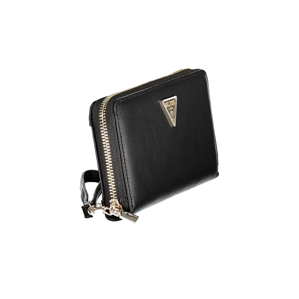 Black Polyethylene Women Wallet