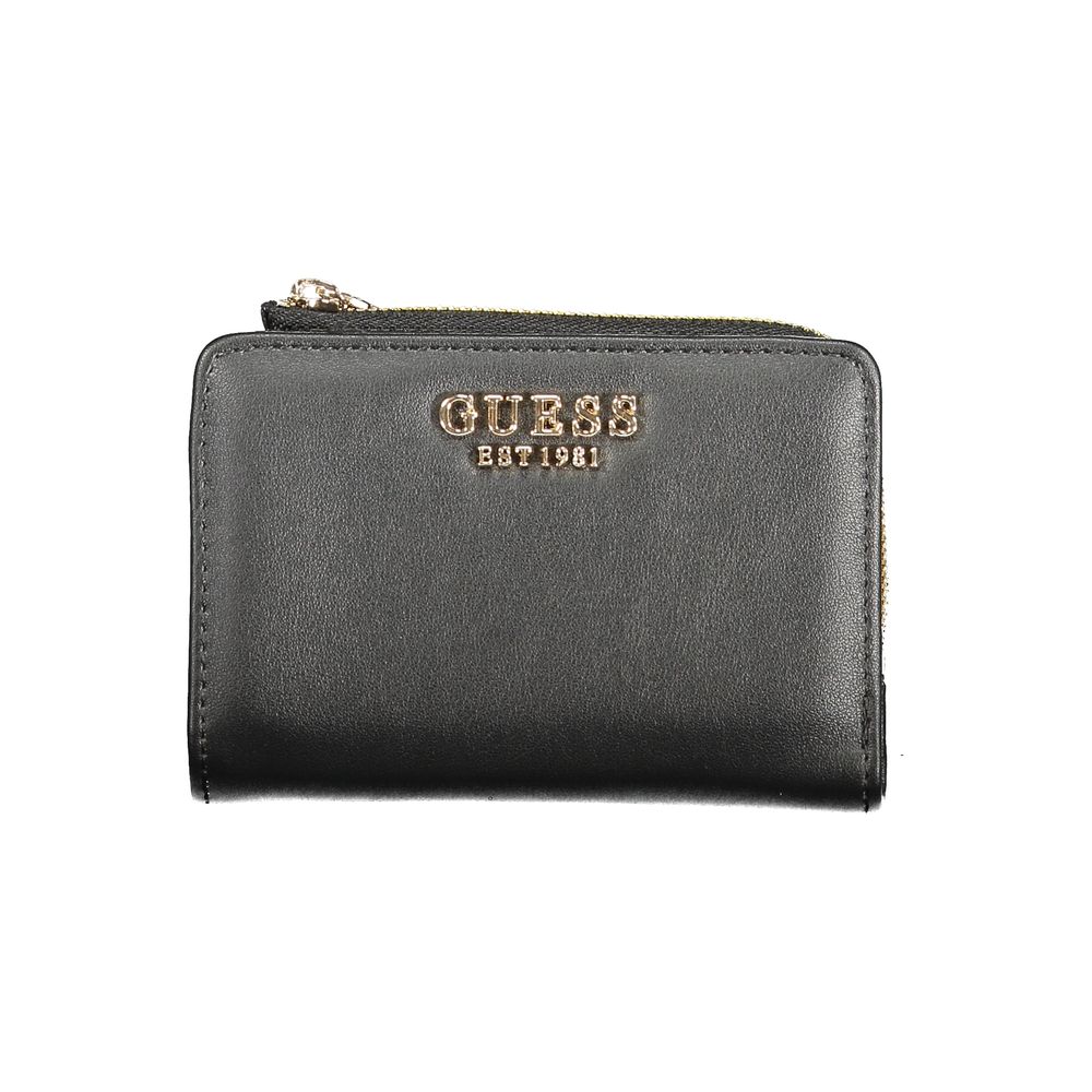 Black Polyethylene Women Wallet