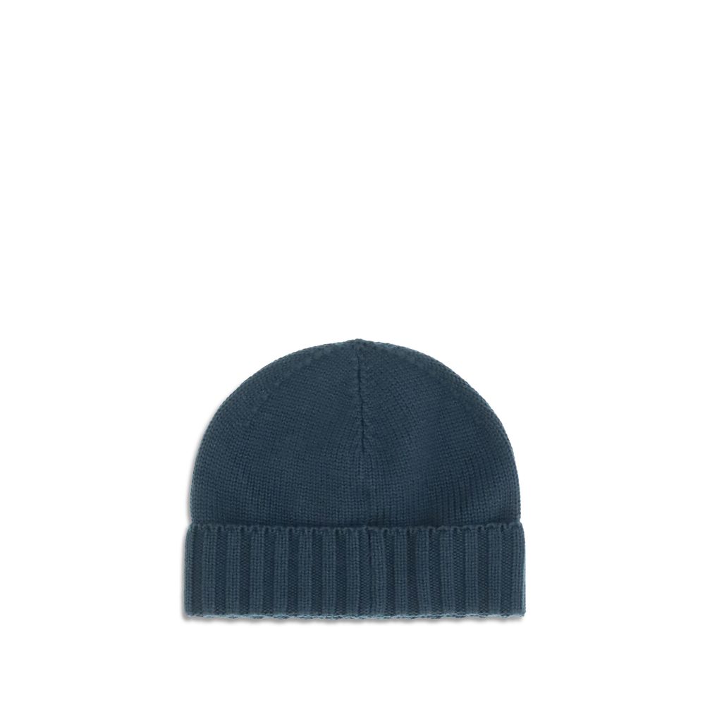 Green Wool Beanie