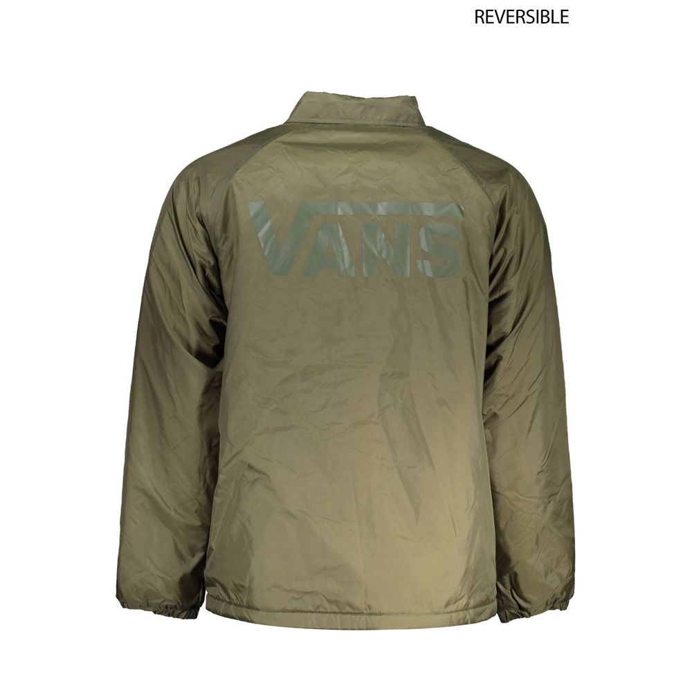 Green Nylon Men's Jacket