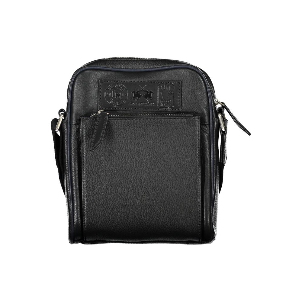 Black Leather Shoulder Bag