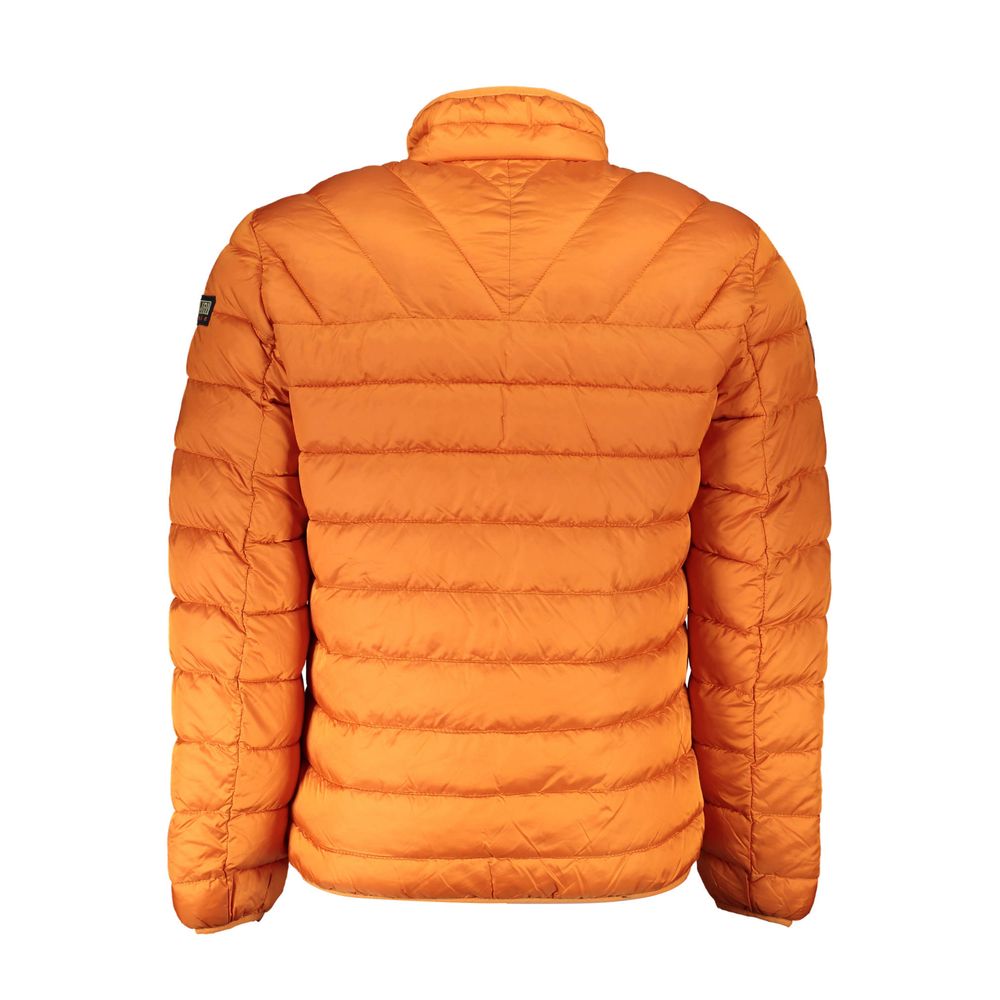 Orange Polyamide Jackets & Coat