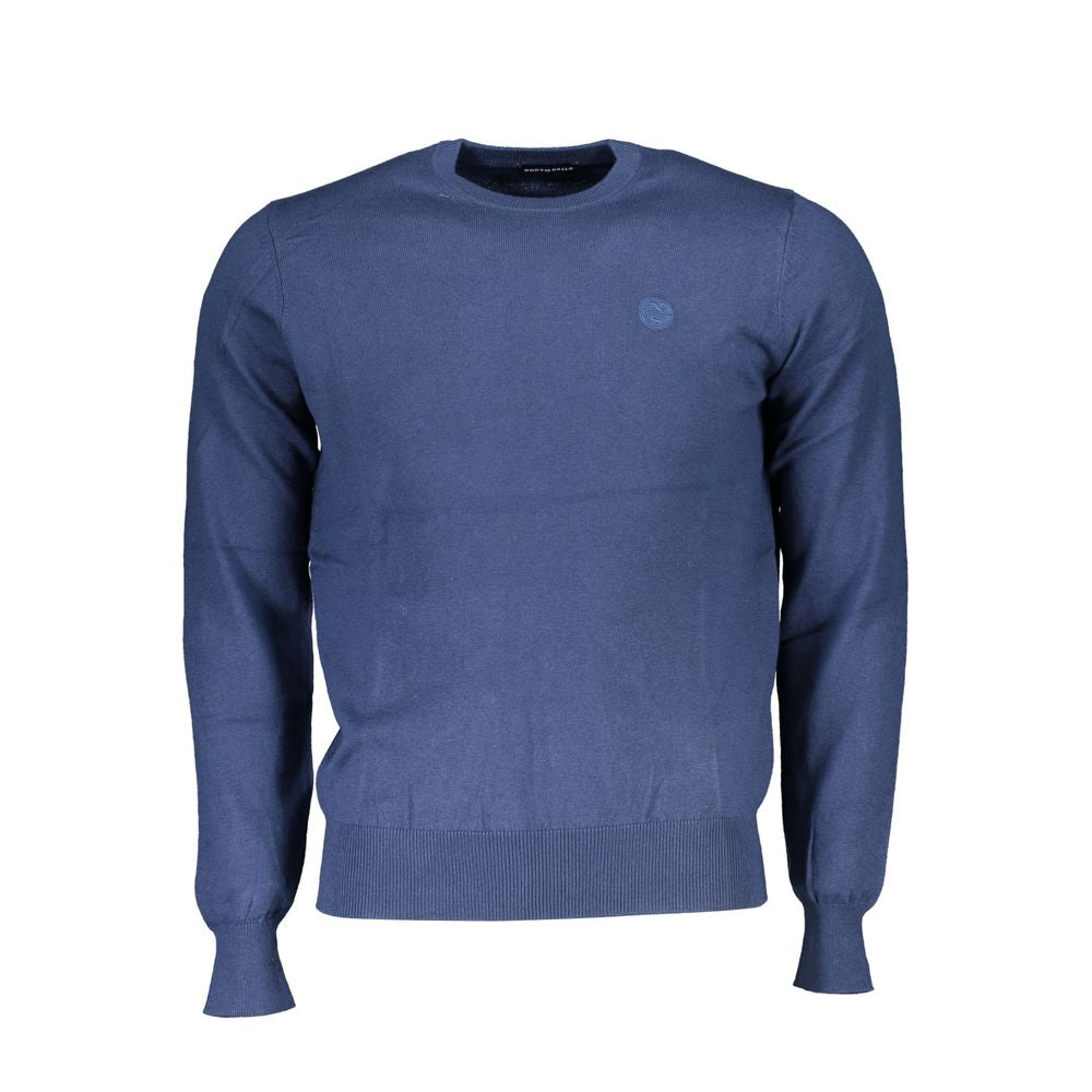 Blue Fabric Sweater