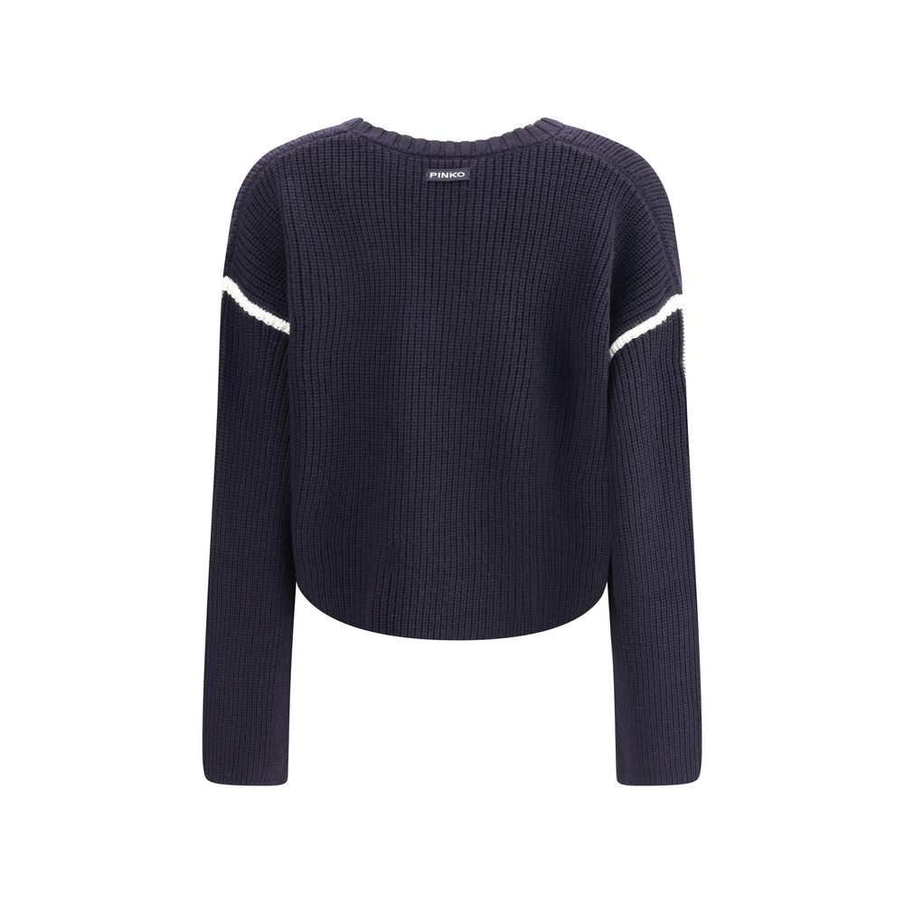 Blue Wool Sweatshirt