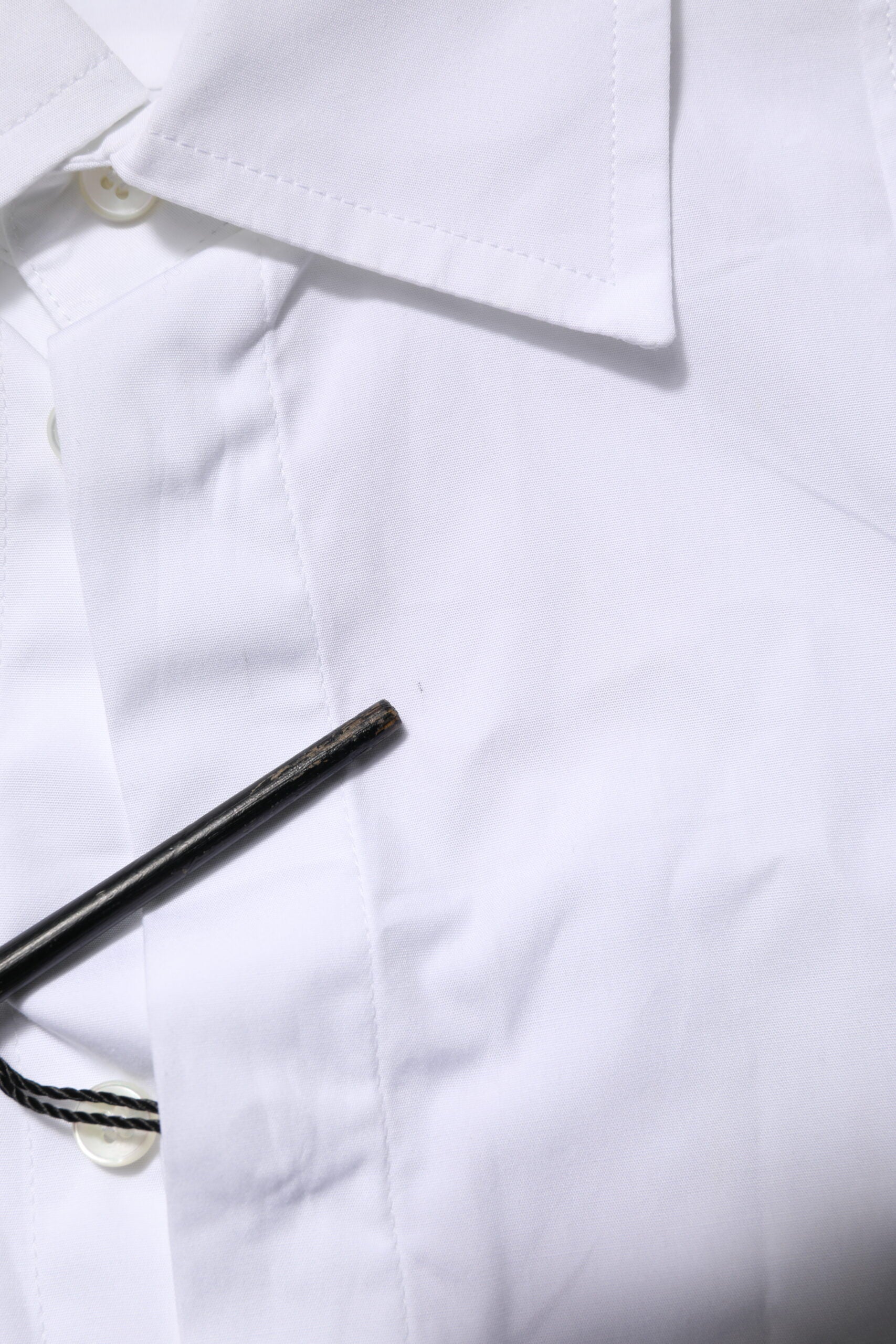 White Poplin Cotton Formal Men Dress Shirt