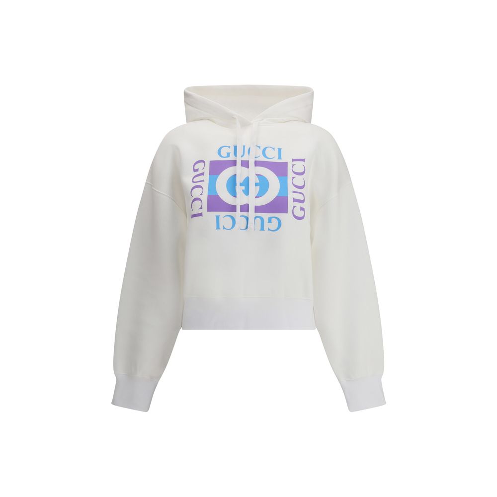 White Cotton Sweatshirt