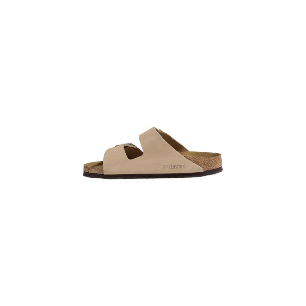 Beige Nubuc Leather Sandal