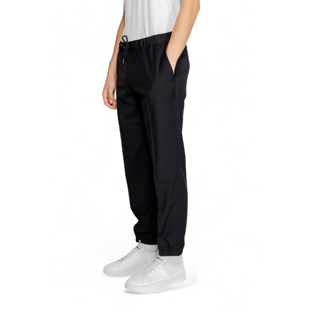 Black Polyester Pant