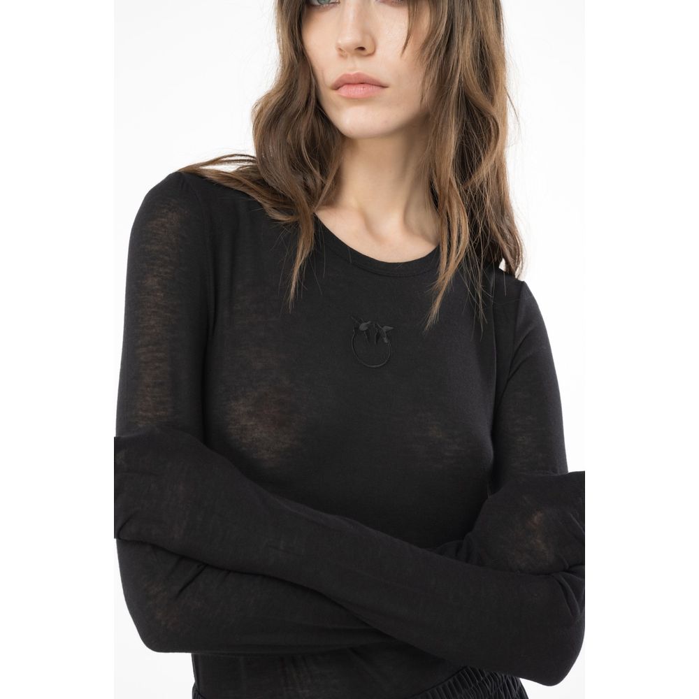 Black Viscose Sweater