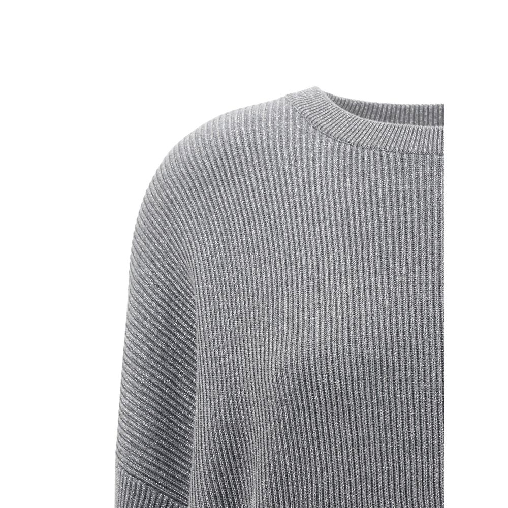 Gray Cotton Sweatshirt
