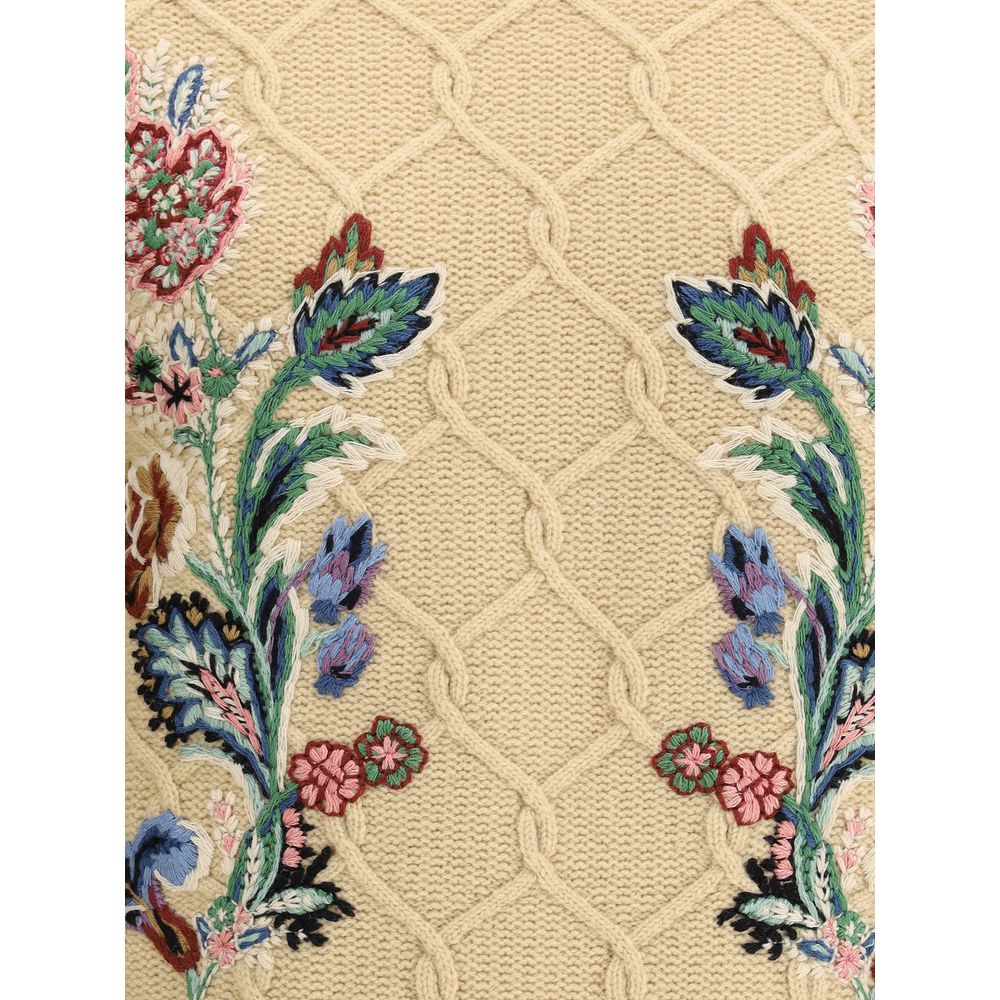 Beige Wool Sweatshirt