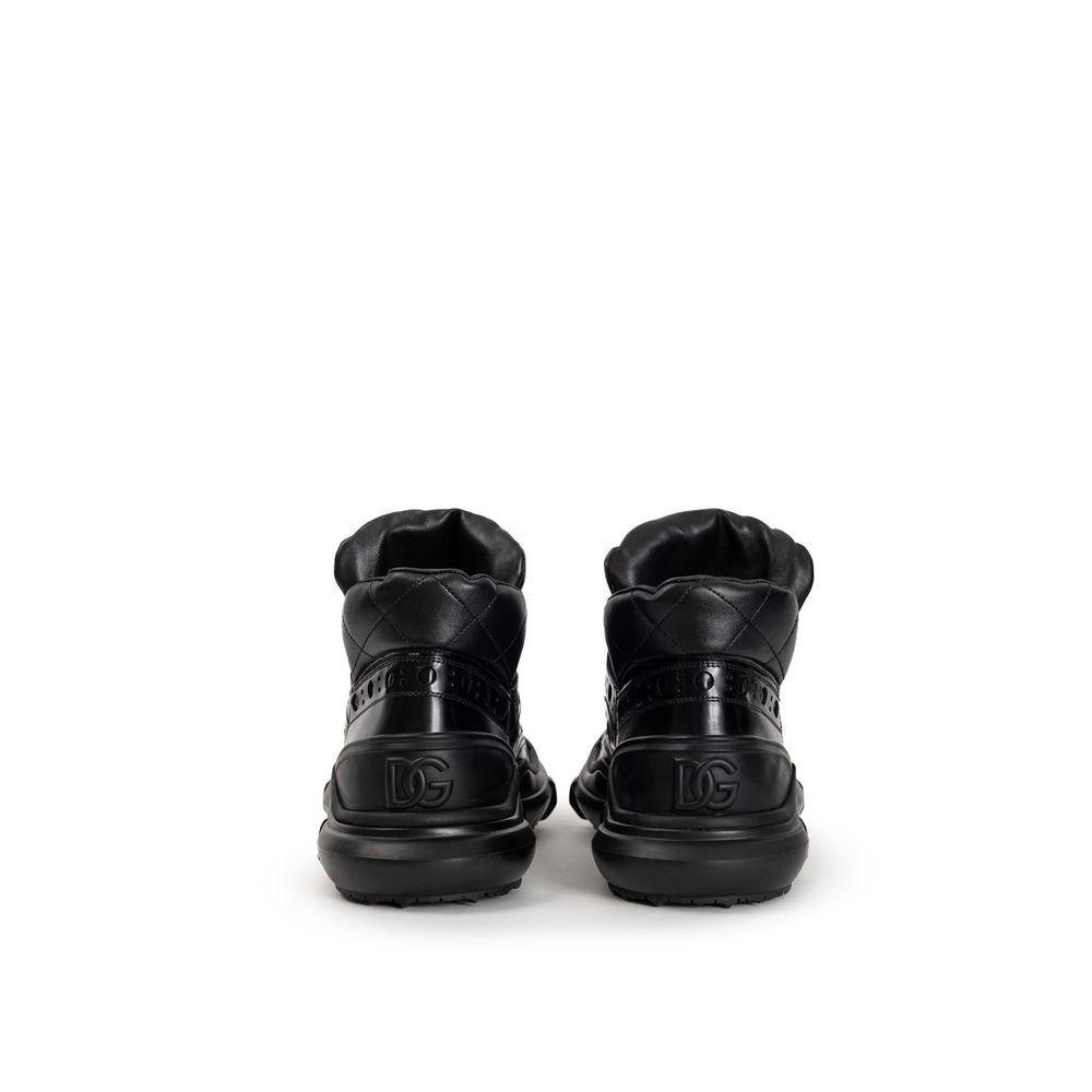 Black Leather Oxfords And Derbies