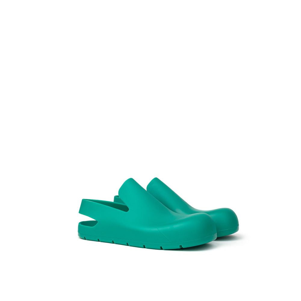 Green Cotton Slippers