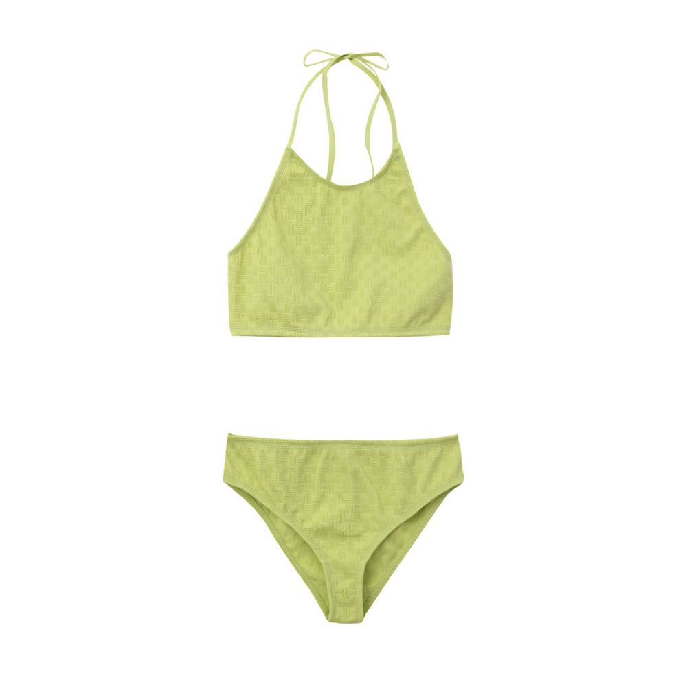 Yellow Polyamide Bikini