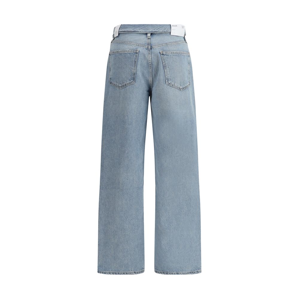 Light Blue Cotton Jeans Denim