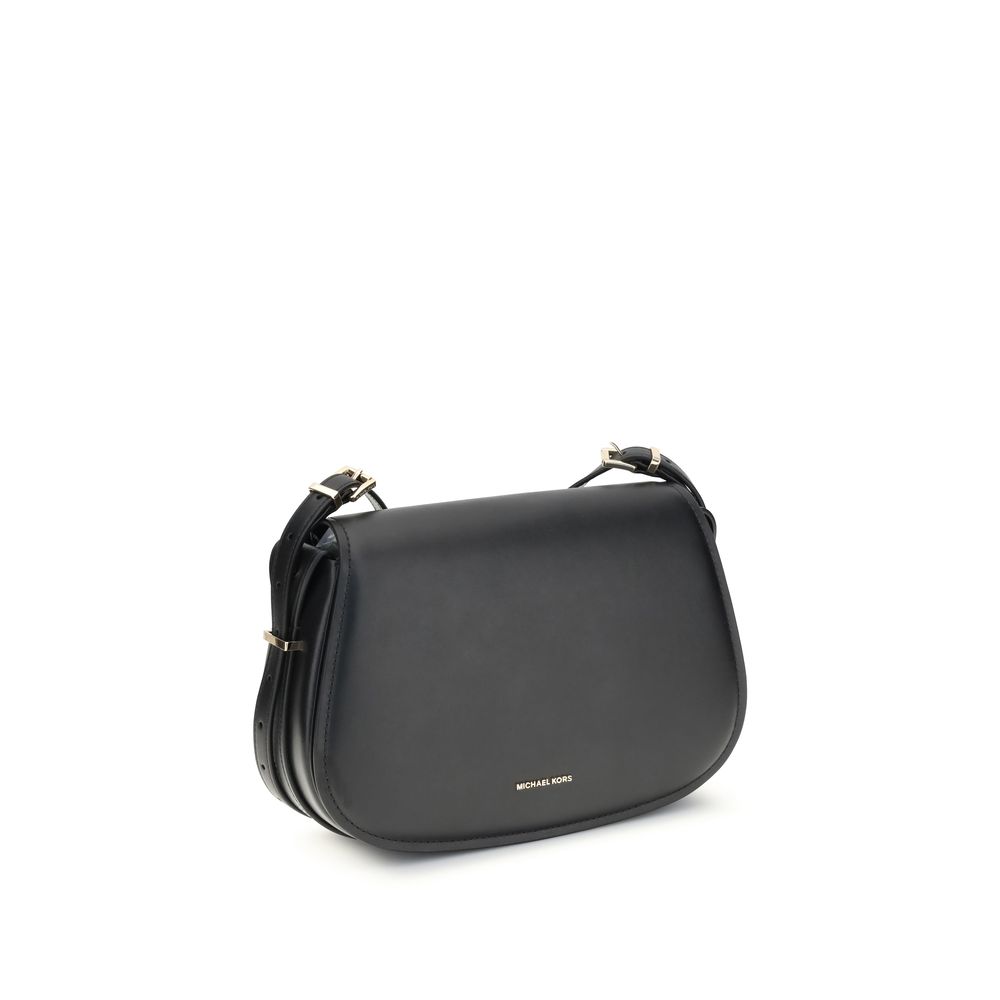 Black Calf Leather Bos Taurus Shoulder Bag