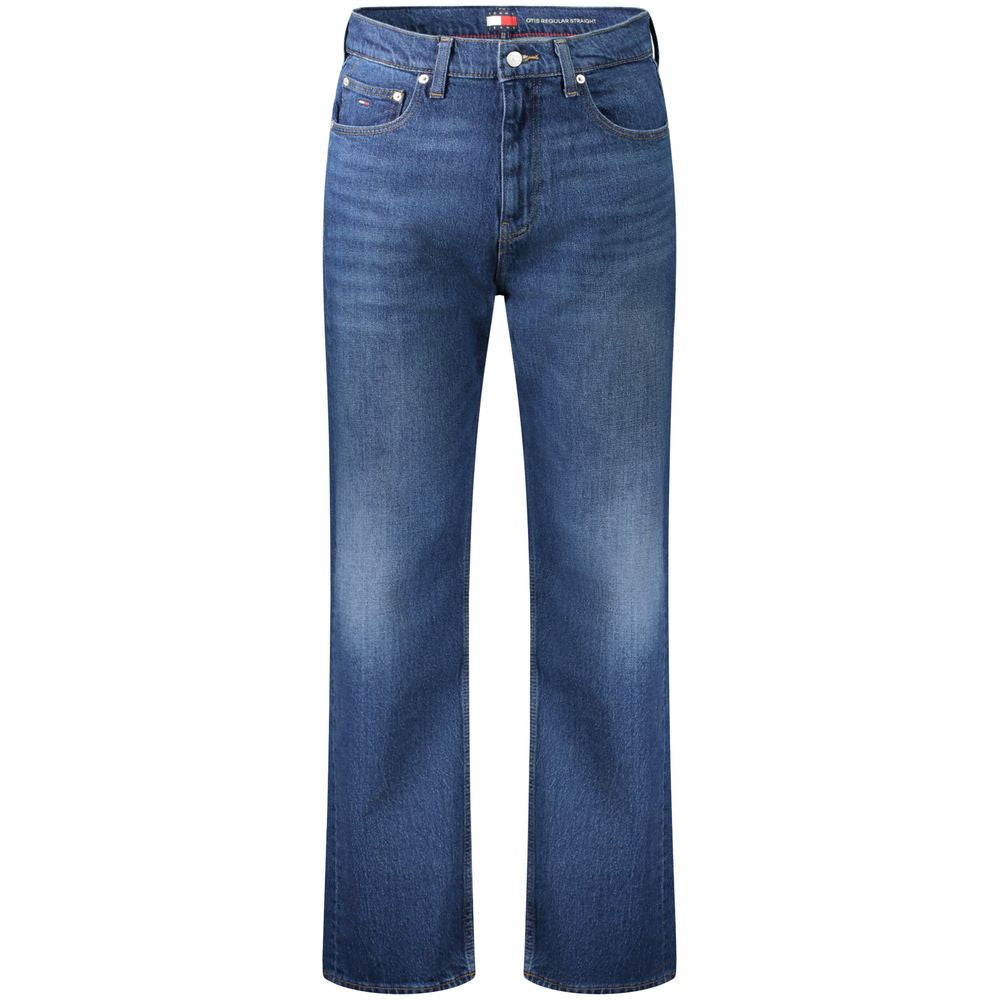 Blue Cotton Men Jeans