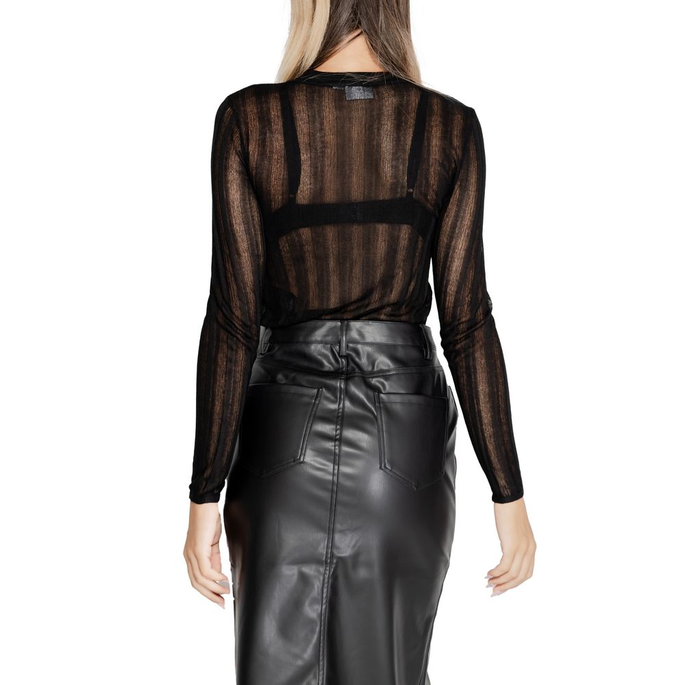 Black Viscose Sportswear