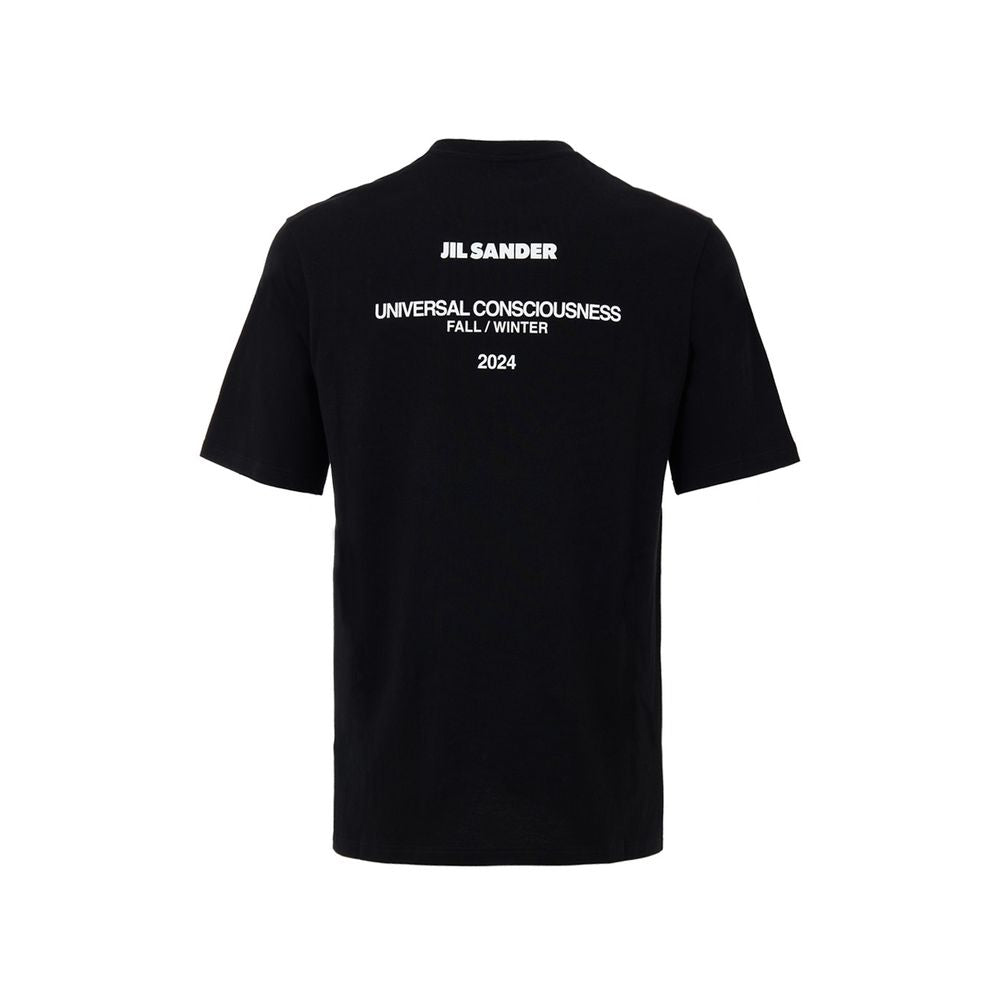 Black Cotton T-Shirt