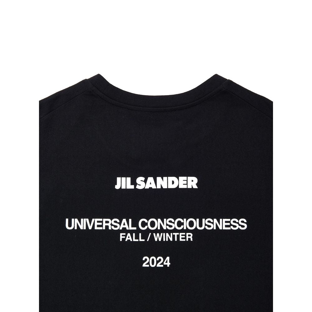 Black Cotton T-Shirt