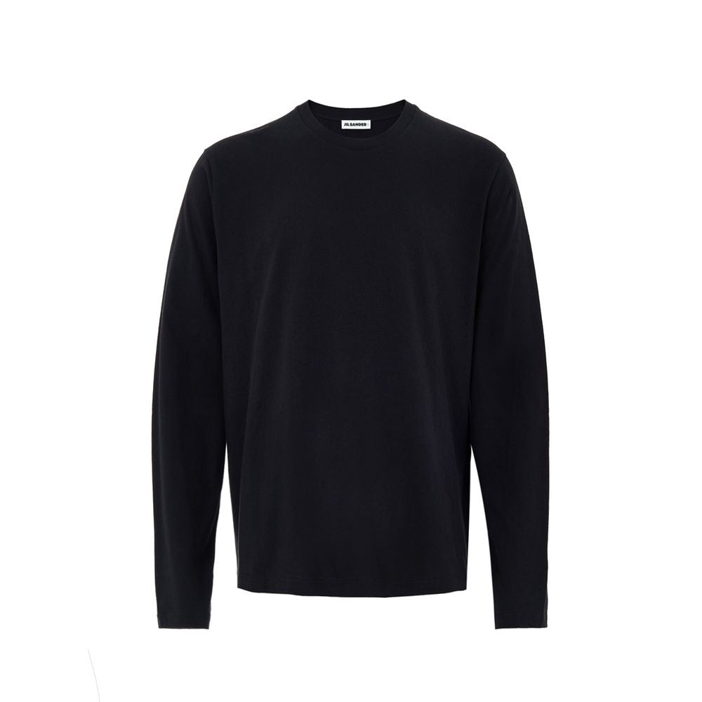 Black Cotton T-Shirt