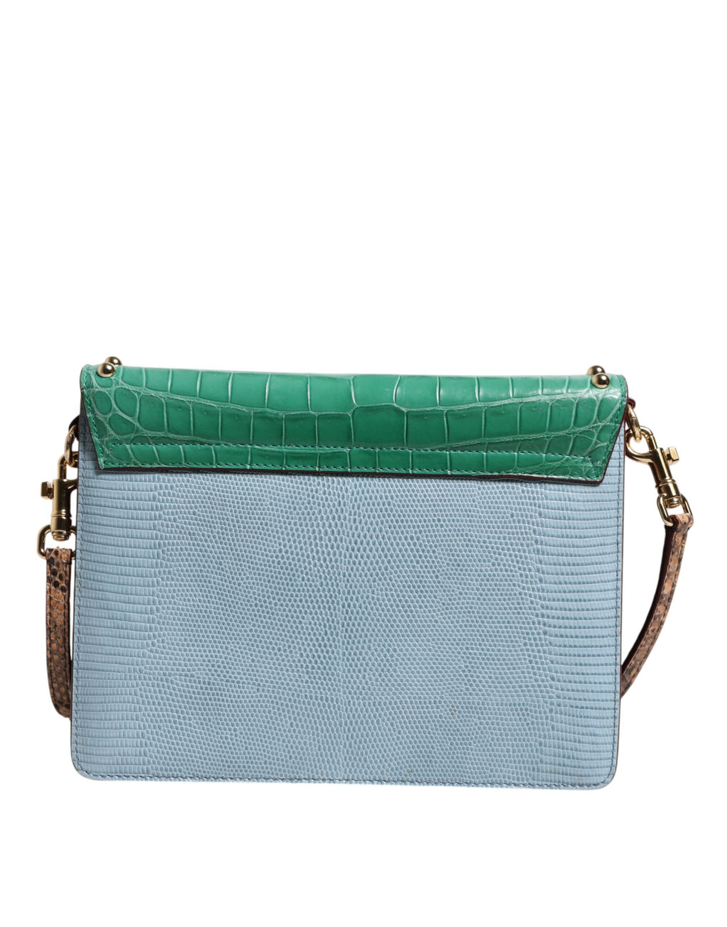 Blue Green LUCIA Embellished Crossbody Bag