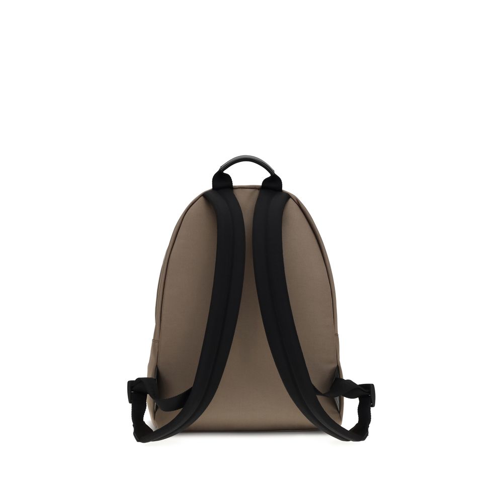 Brown Polyamide Backpack