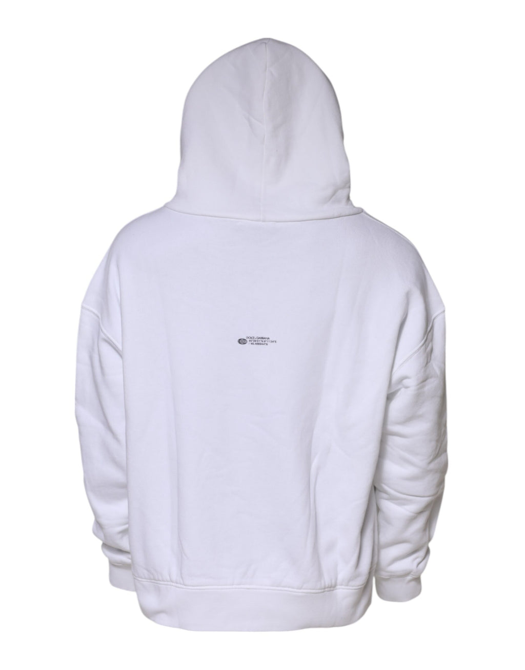 White DG Vib3 Hooded Men Sweatshirt Sweater