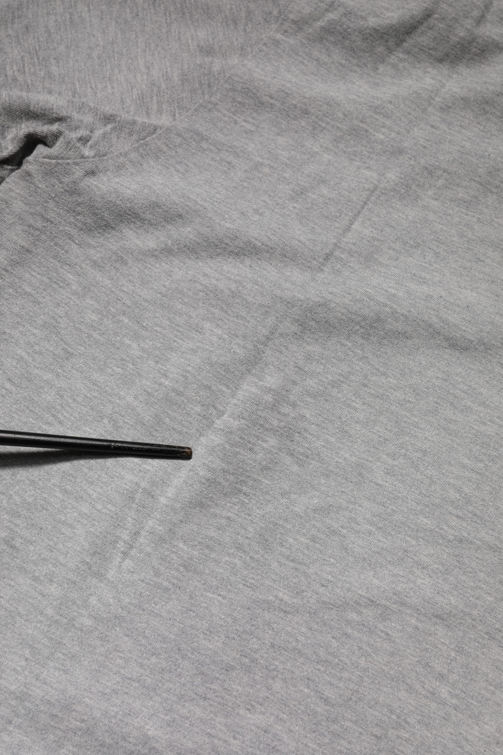 Gray DG Graphic Print Cotton Crewneck T-shirt