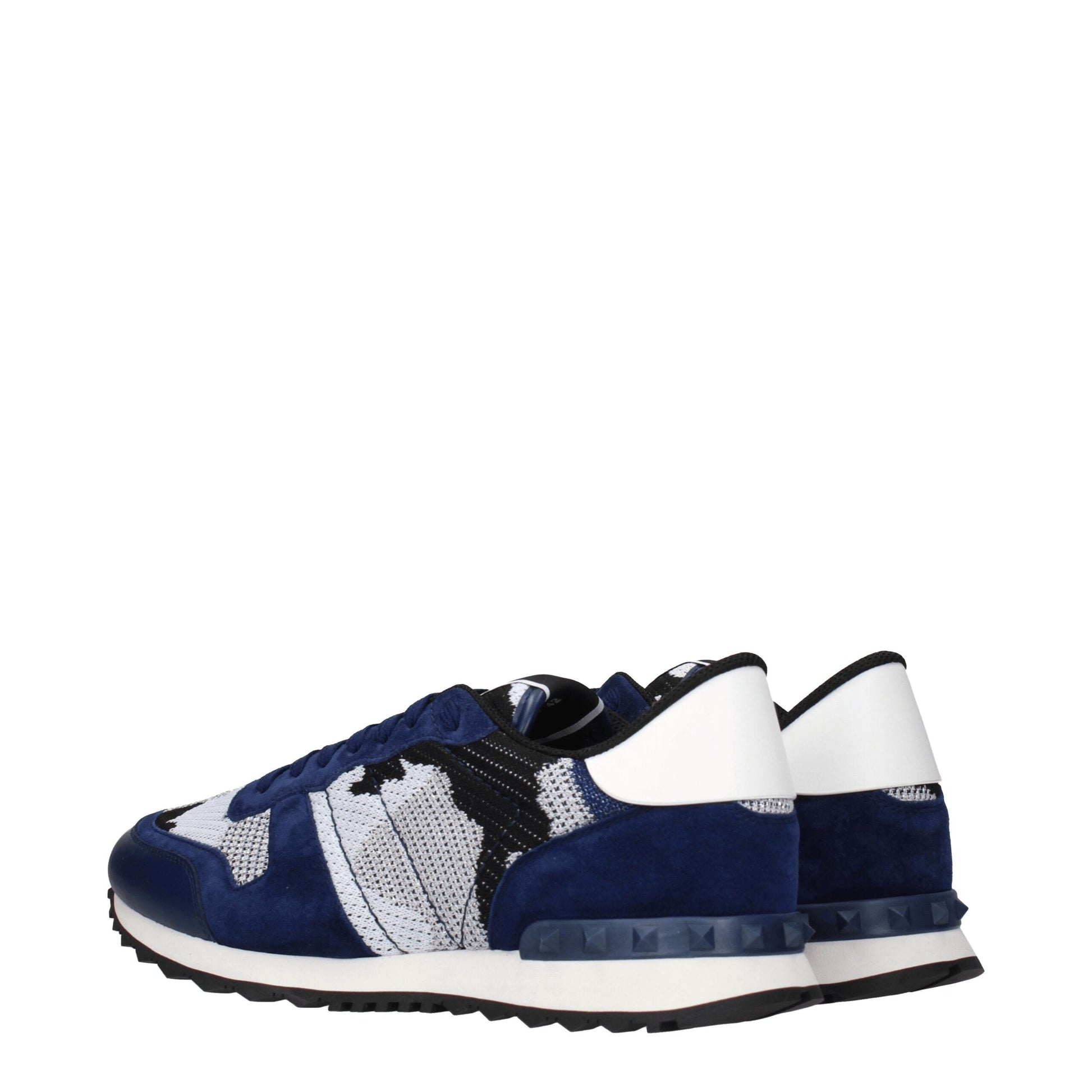 Gray Fabric Athletic Sneakers