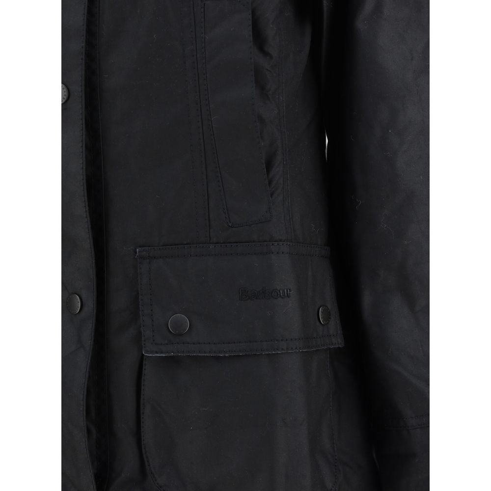 Black Cotton Coat