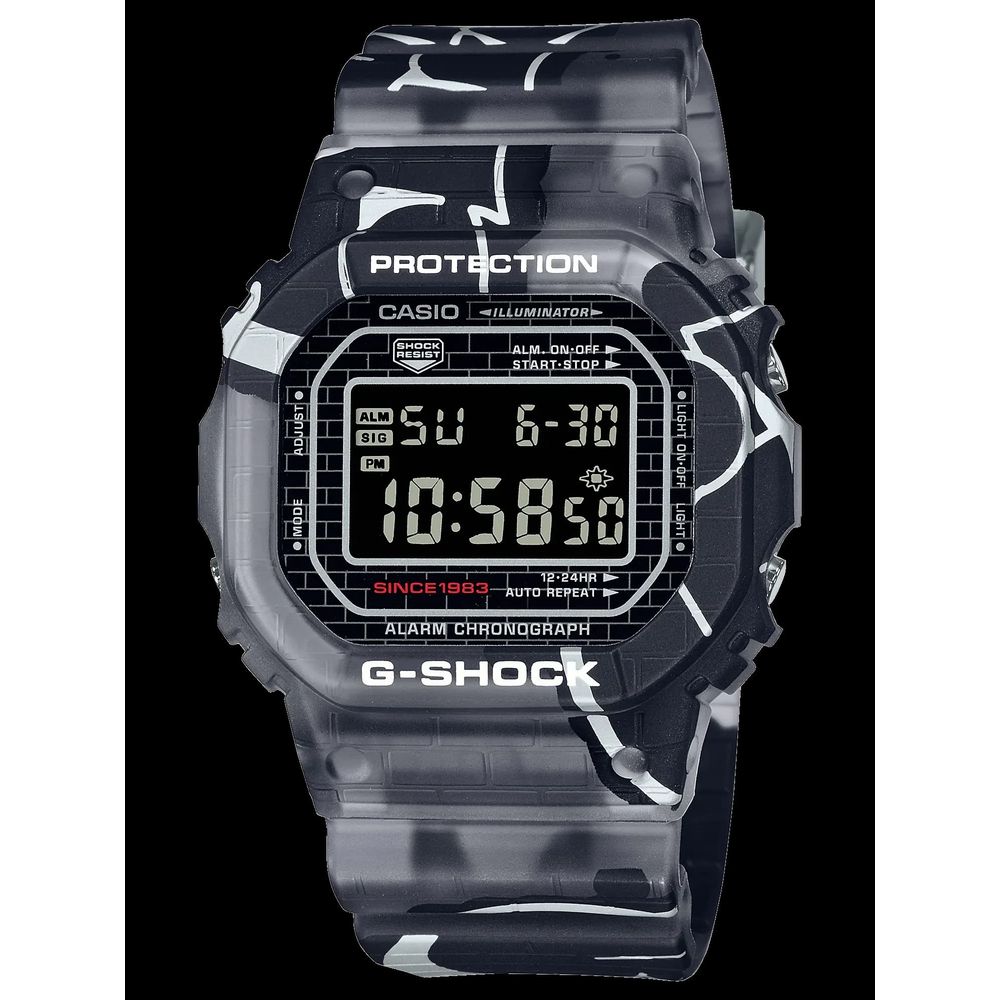 Gray Resin Digital Watch