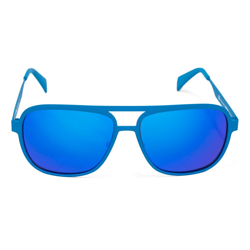 Blue Metal Sunglasses