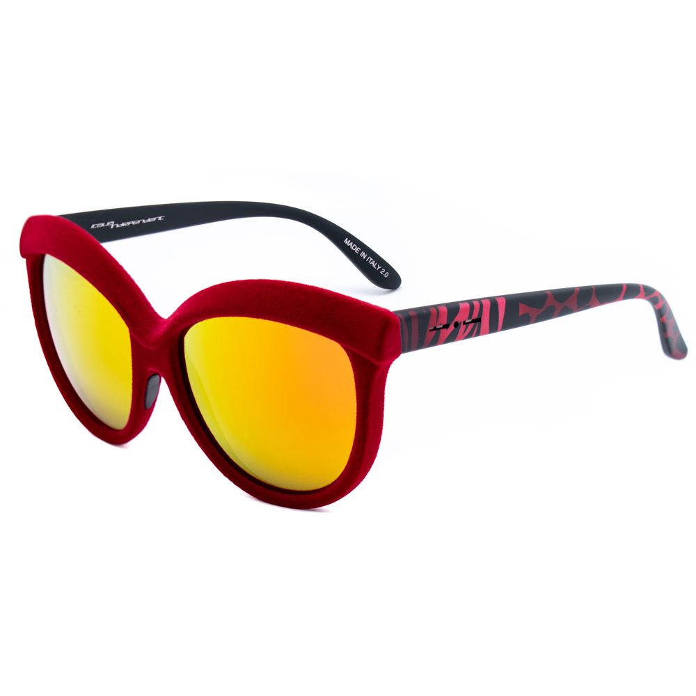 Red Acetate Sunglasses