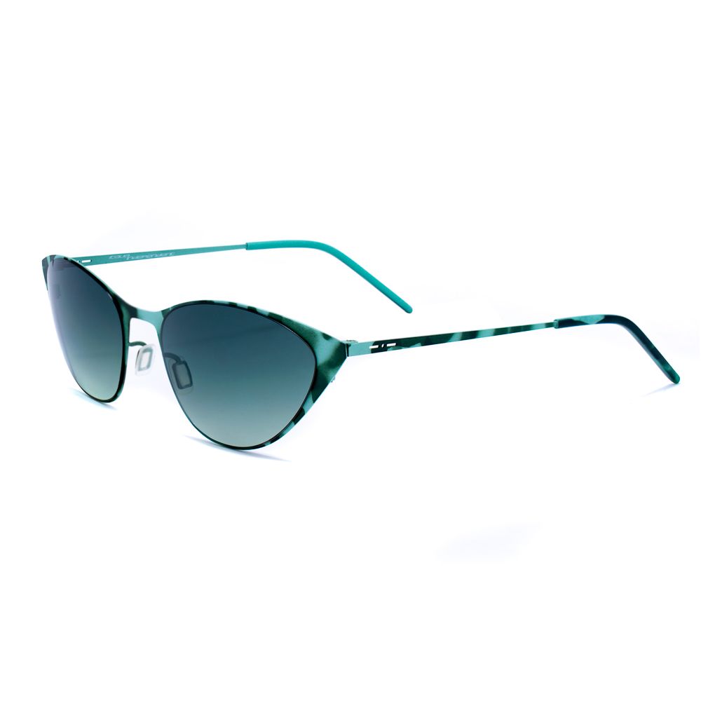 Green Metal Sunglasses